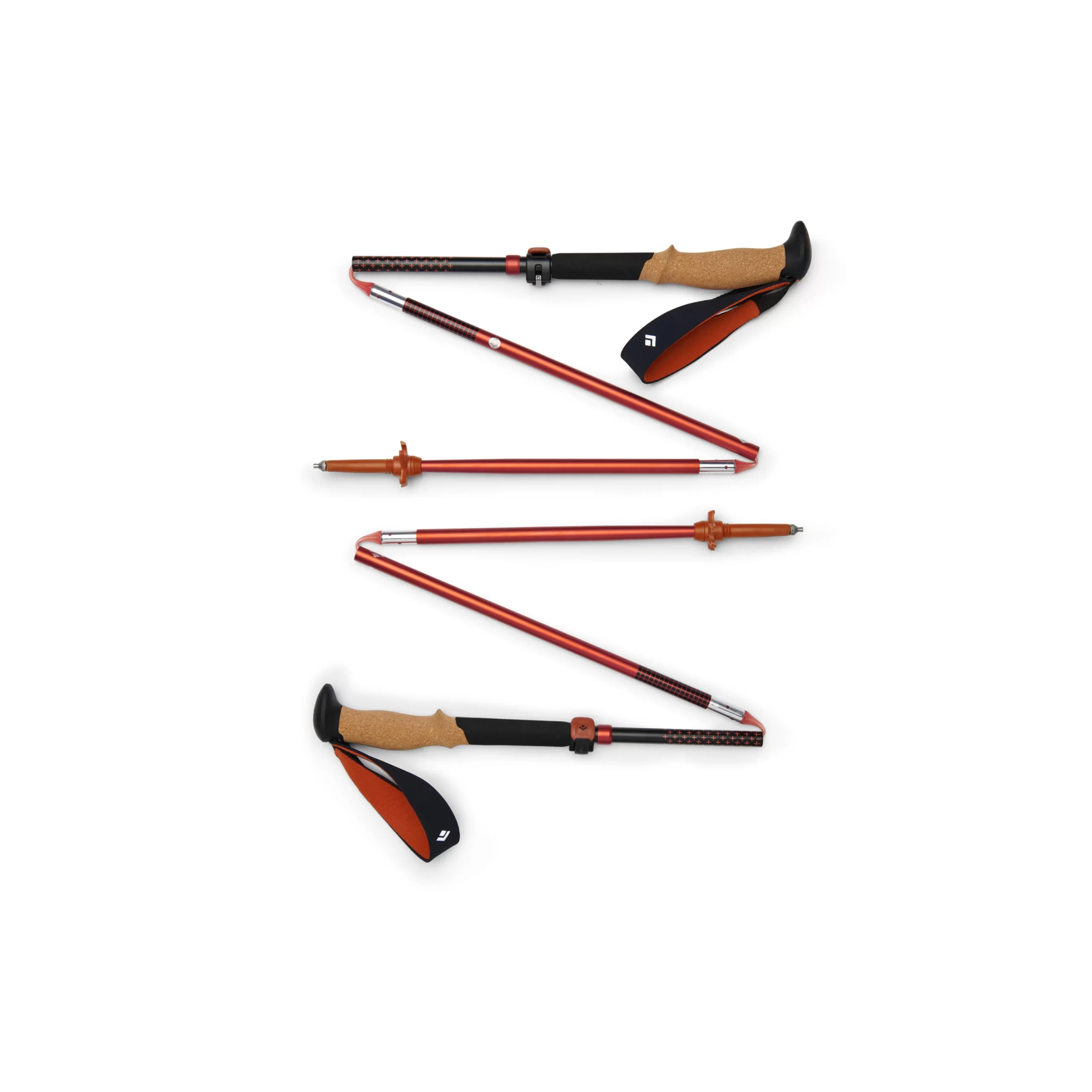 Pursuit FLZ Trekking Poles | Bastones plegables con corcho natural y ajuste FlickLock+
