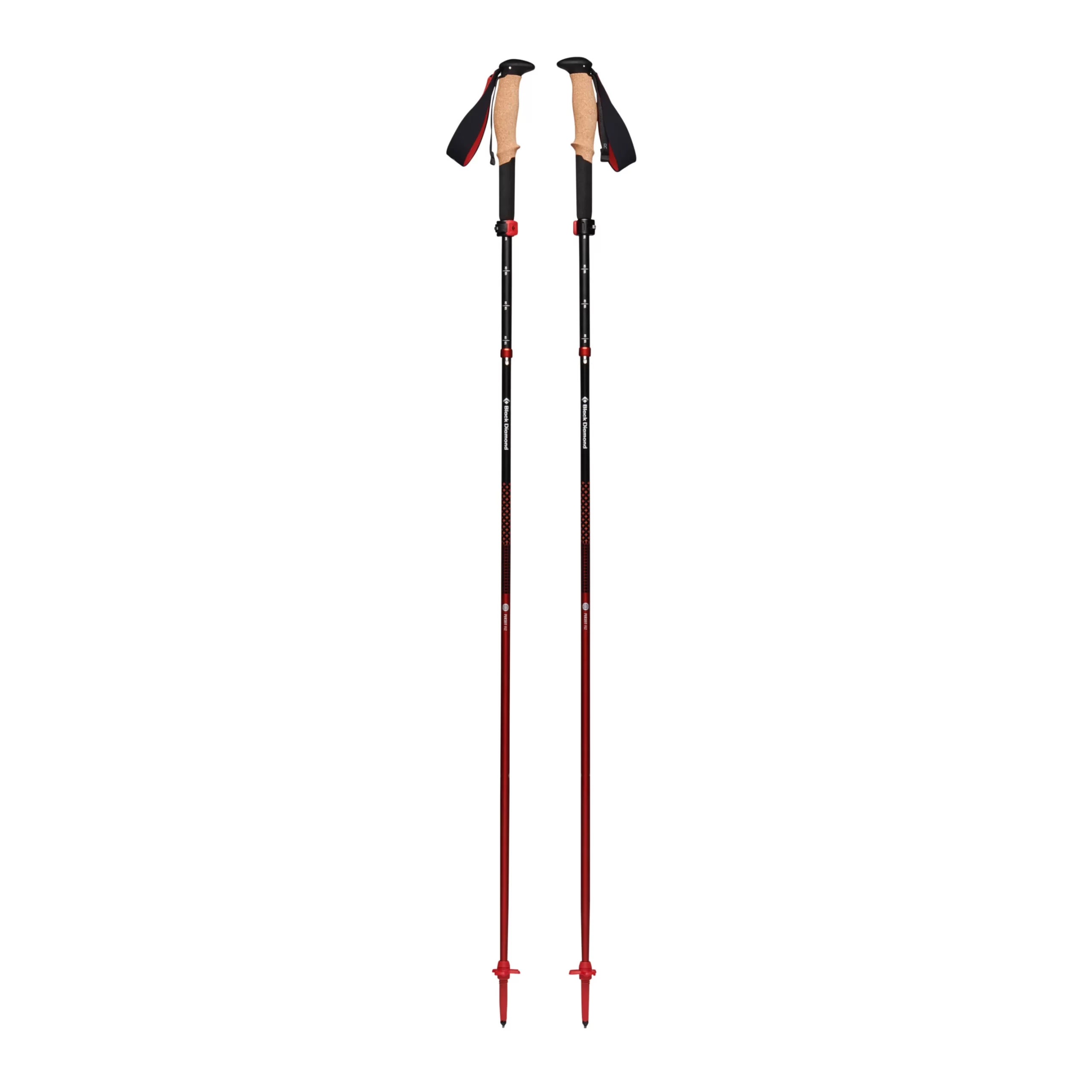 Pursuit FLZ Trekking Poles | Bastones plegables con corcho natural y ajuste FlickLock+ - Imagen 2