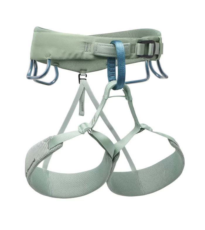 Arnés Momentum Mujer de Black Diamond - Comodidad sin complicaciones, para escalar a tu ritmo