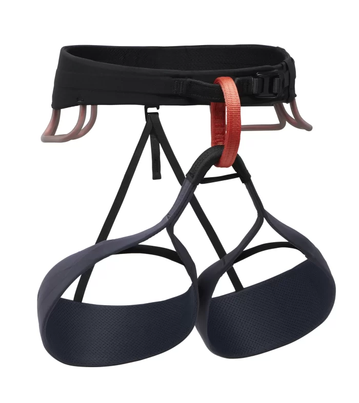 Arnés Solution Hombre de Black Diamond - Comodidad técnica para escalar sin límites