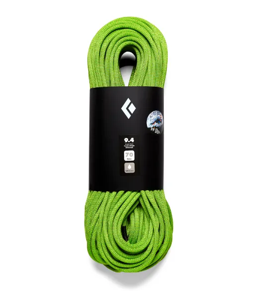 Cuerda Black Diamond 9.4 mm Dry – Honnold Edition | Resistencia, rendimiento y propósito
