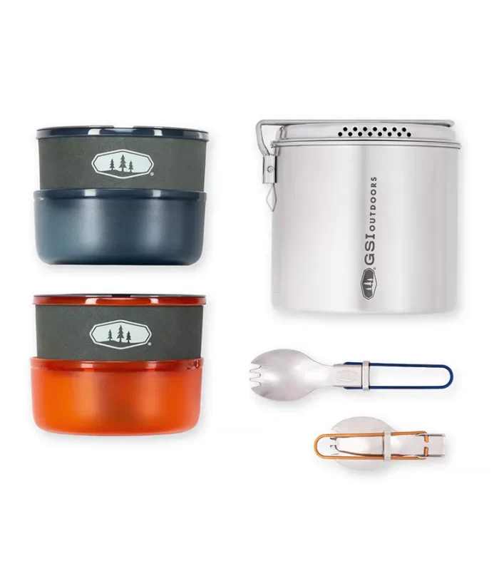 Glacier Dualist – Juego de Cocina Ultraligero para Mochileros | GSI Outdoors
