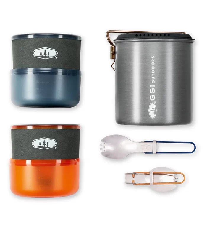 Juego de Cocina Ultraligero Halulite Microdualist – GSI Outdoors | Camping y Mochileros