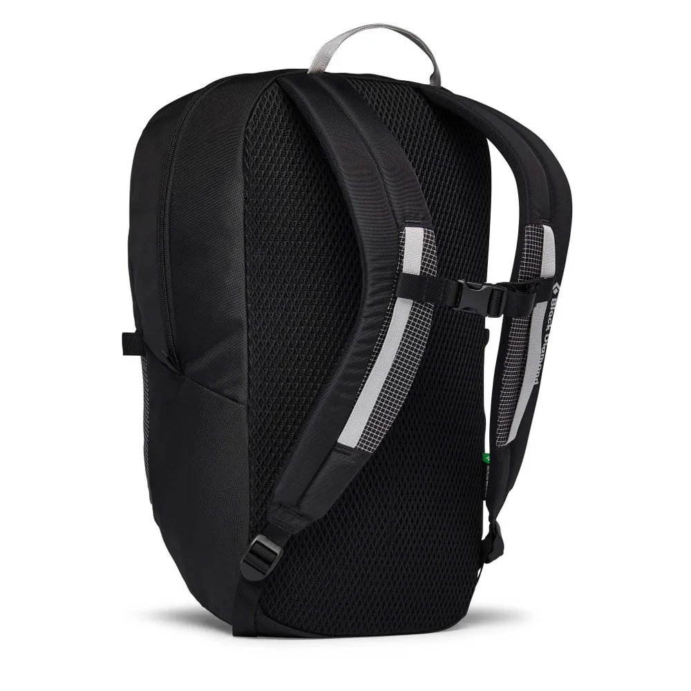 Logos 26 Pack Black Diamond | Mochila Urbana 26L con Compartimento para Laptop y Tejido Reciclado - Imagen 4