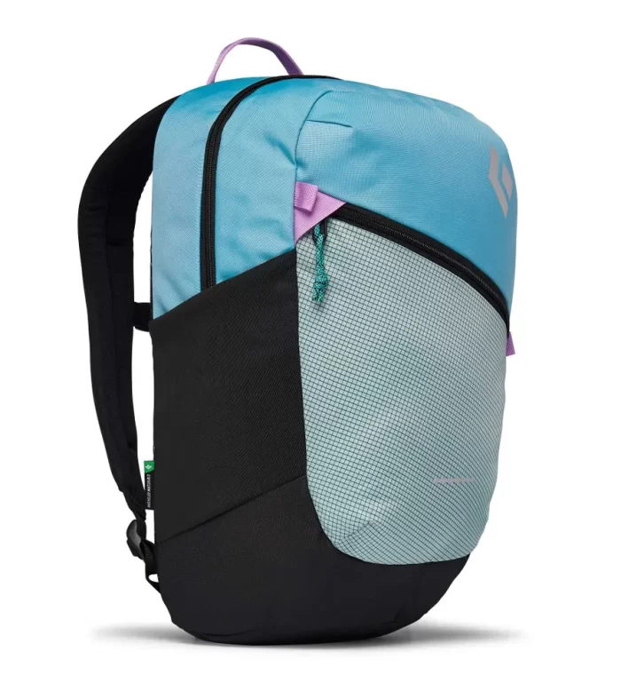 Logos 26 Pack Black Diamond | Mochila Urbana 26L con Compartimento para Laptop y Tejido Reciclado