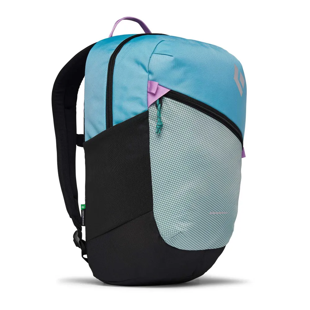 Logos 26 Pack Black Diamond | Mochila Urbana 26L con Compartimento para Laptop y Tejido Reciclado